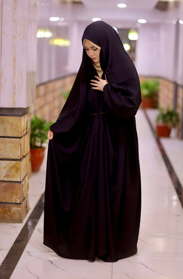 Misri Abaya – Front Support Internal Elastic (Finger Dori Edition)