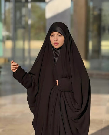 Misri Abaya – Front Zip Edition (Cuffed Sleeves)