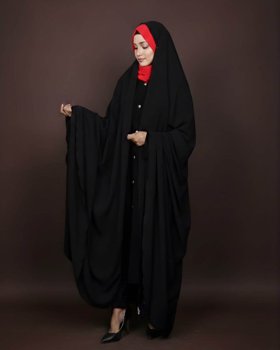 Simple Black Irani Chadar